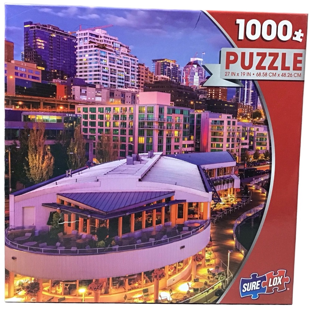 Sure Lox Jigsaw Puzzle Pier 66 Seattle 1000 Pieces Apartments Offices Sealed